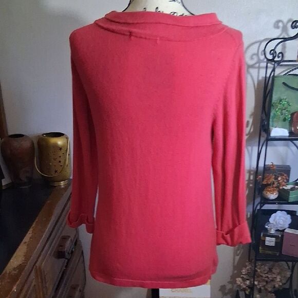 Boden Womens Dark Pink Long Sleeve Top Size US 6 - Picture 5 of 7